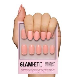 Glamnetic Press On Nails Peach Coral